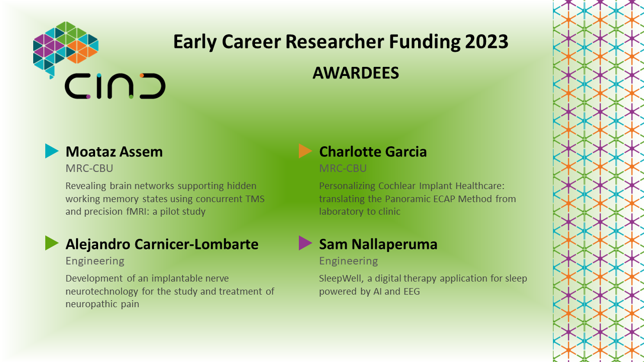 ECR awards announcement graphic